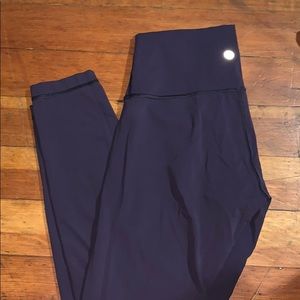 Purple lululemon leggings